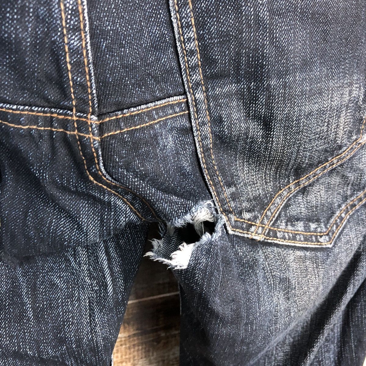Takeo Kikuchi DLL Takeo Kikuchi Blue Denim Pants #C241 Size US 32 / EU 48 - 15 Thumbnail