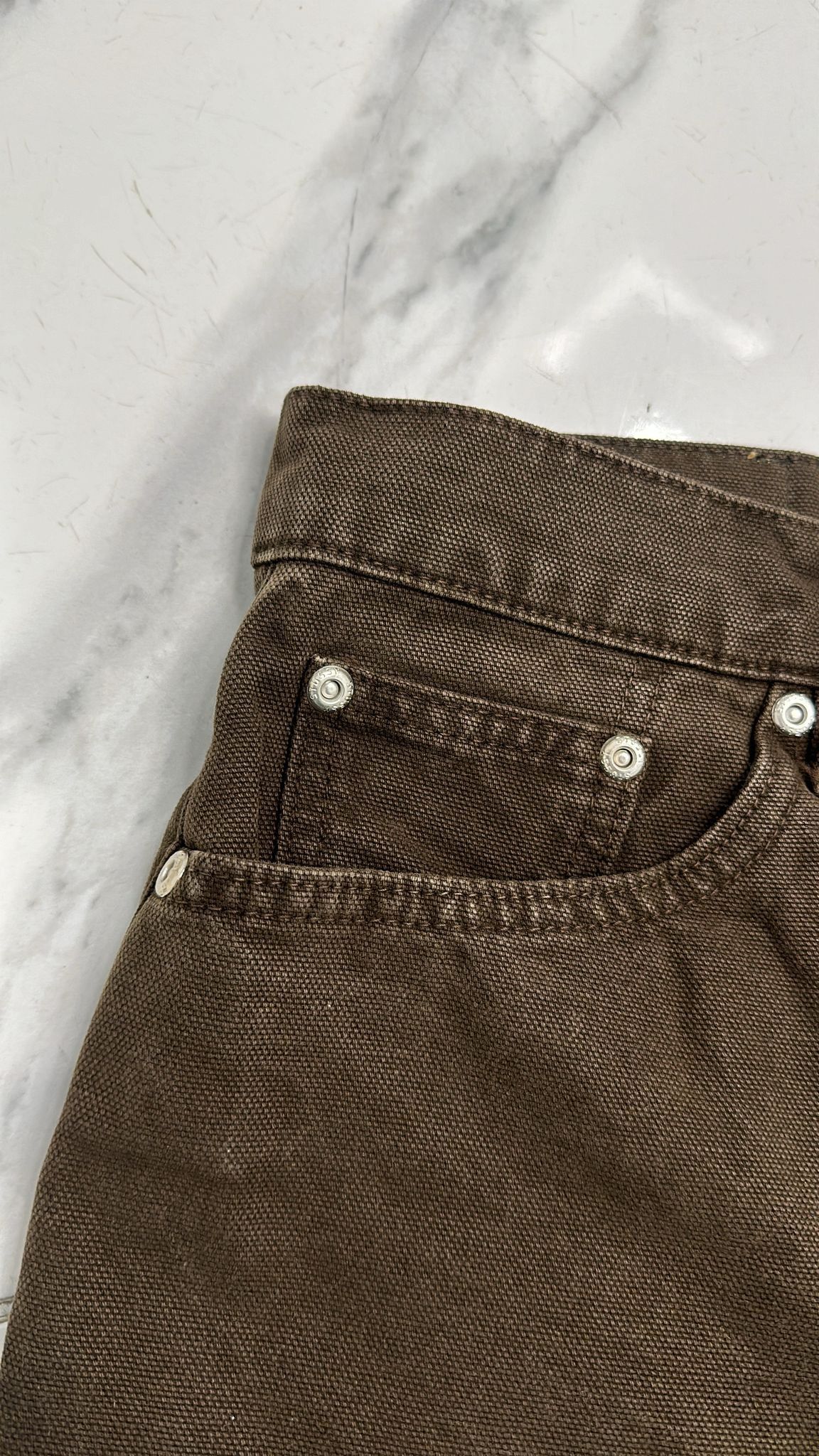 Stussy × Vintage Stüssy Big Ol Short Brown Size 30 Size US 30 / EU 46 - 4 Thumbnail