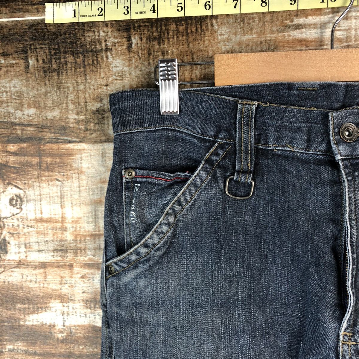 Japanese Brand Japanese Brand Blue utility worker Multipocket Pants #A2164 Size US 33 - 7 Thumbnail