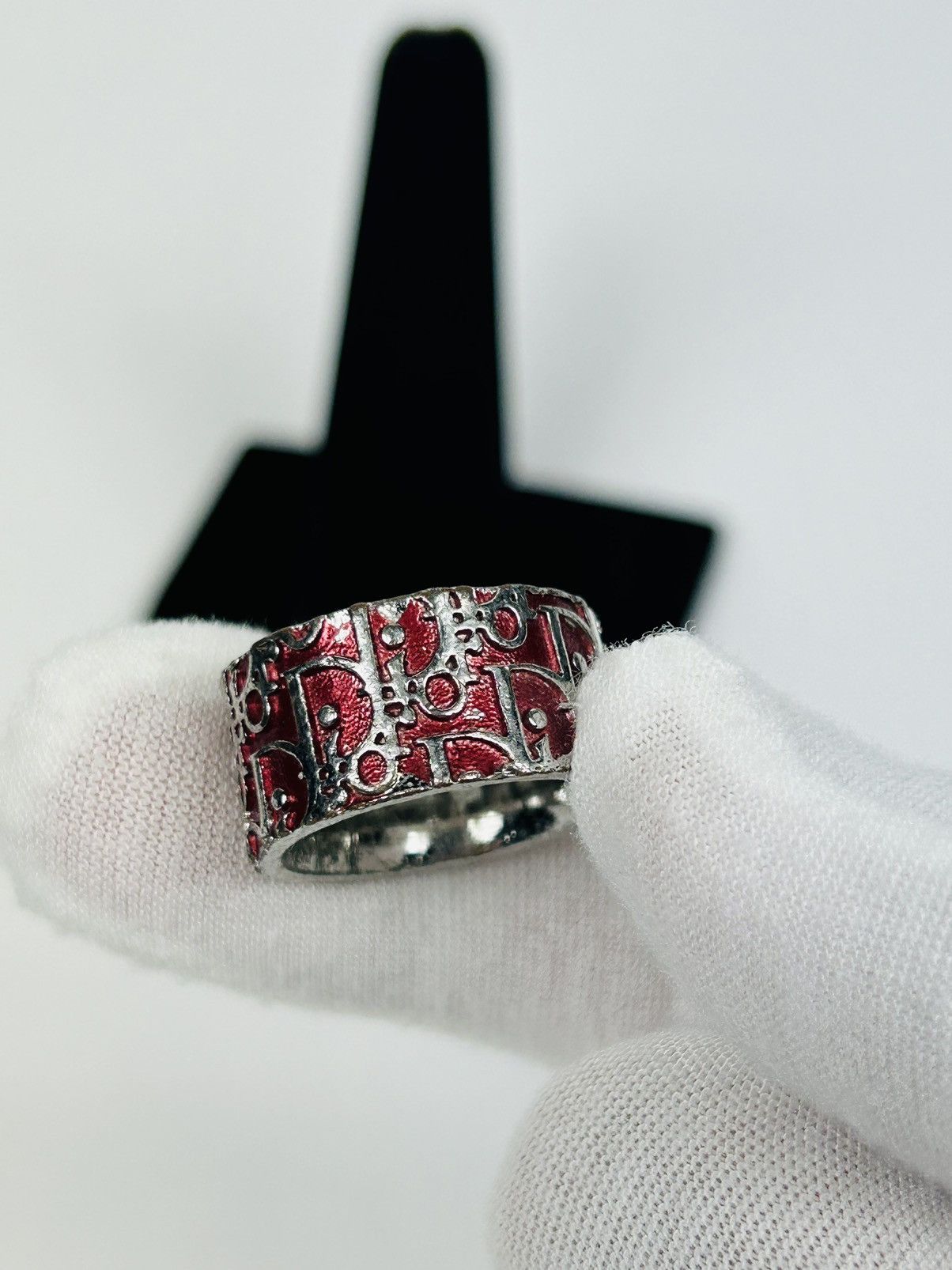 Dior Dior Red Trotter 2 Ring size 6 Size ONE SIZE - 6 Thumbnail