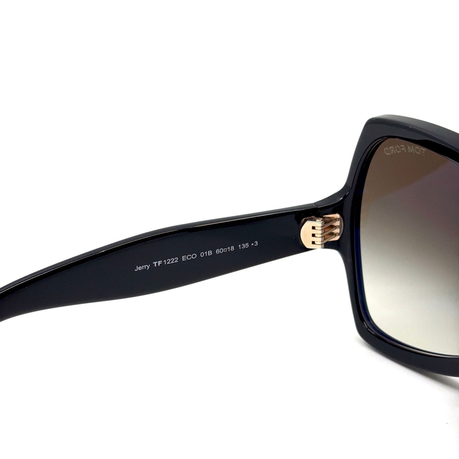 Tom Ford New, TOM FORD Jerry Sunglasses TF1222 01B Authentic Size ONE SIZE - 9 Thumbnail
