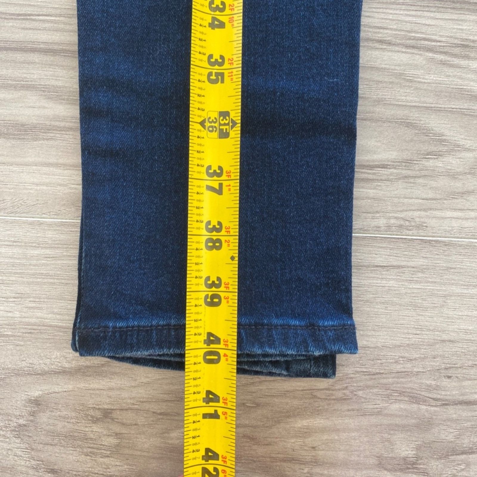 AG Adriano Goldschmied Adriano Goldschmied Farrah High-Rise Skinny Jeans - 29R Size 29" - 13 Thumbnail