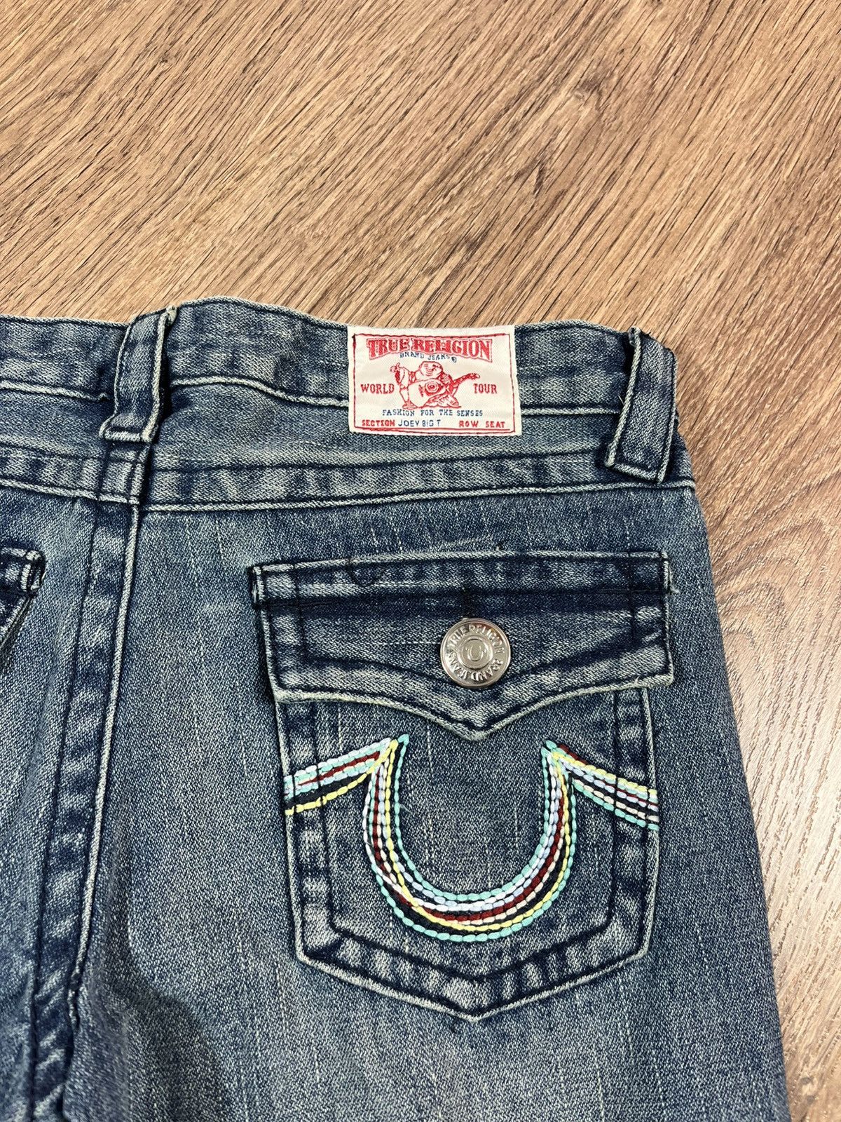 True Religion Vintage True Religion Flare Jeans Size 28" / US 6 / IT 42 - 16 Thumbnail