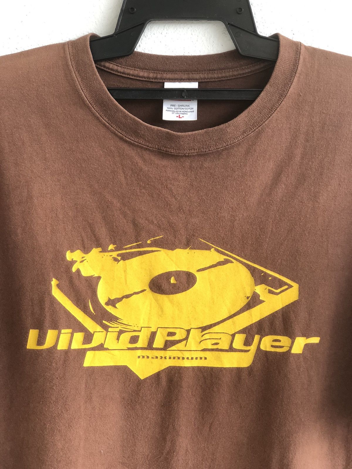 Anvil Vintage Vivid Player maximun Record Player Tee Size US L / EU 52-54 / 3 - 2 Thumbnail