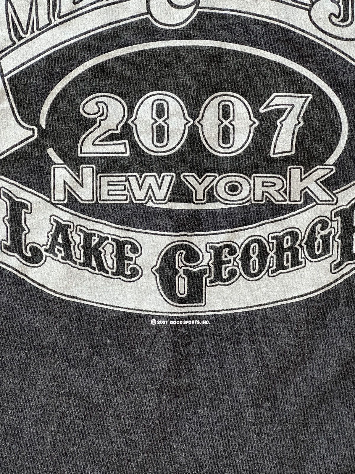 Harley Davidson × Vintage Vintage 2007 Y2K Americade Lake George Motorcycle Tee Large Size US L / EU 52-54 / 3 - 7 Thumbnail