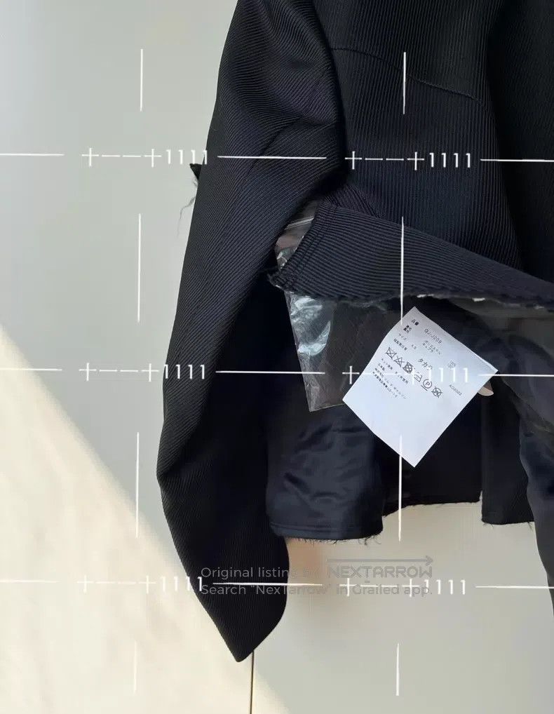 Comme des Garcons Comme Des Garcons Spliced polyester long sleeve jacket Size XS / US 0-2 / IT 36-38 - 5 Thumbnail