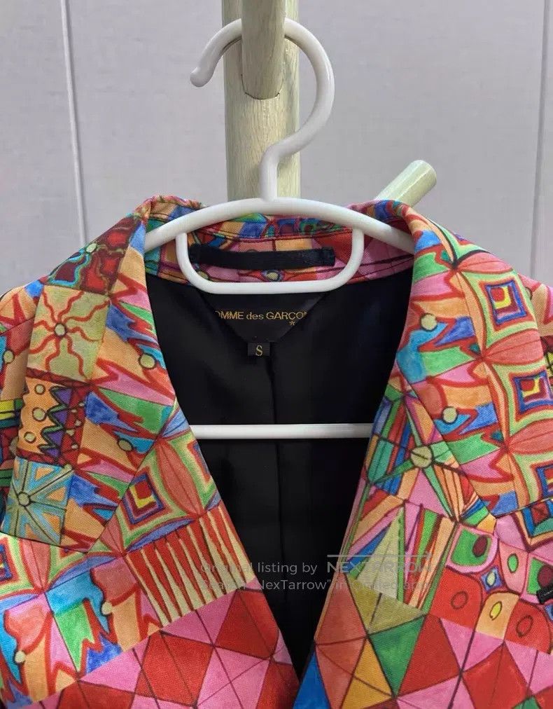 Comme des Garcons Comme des Garcons 3D Bow Printed Jacket Size S / US 4 / IT 40 - 6 Thumbnail