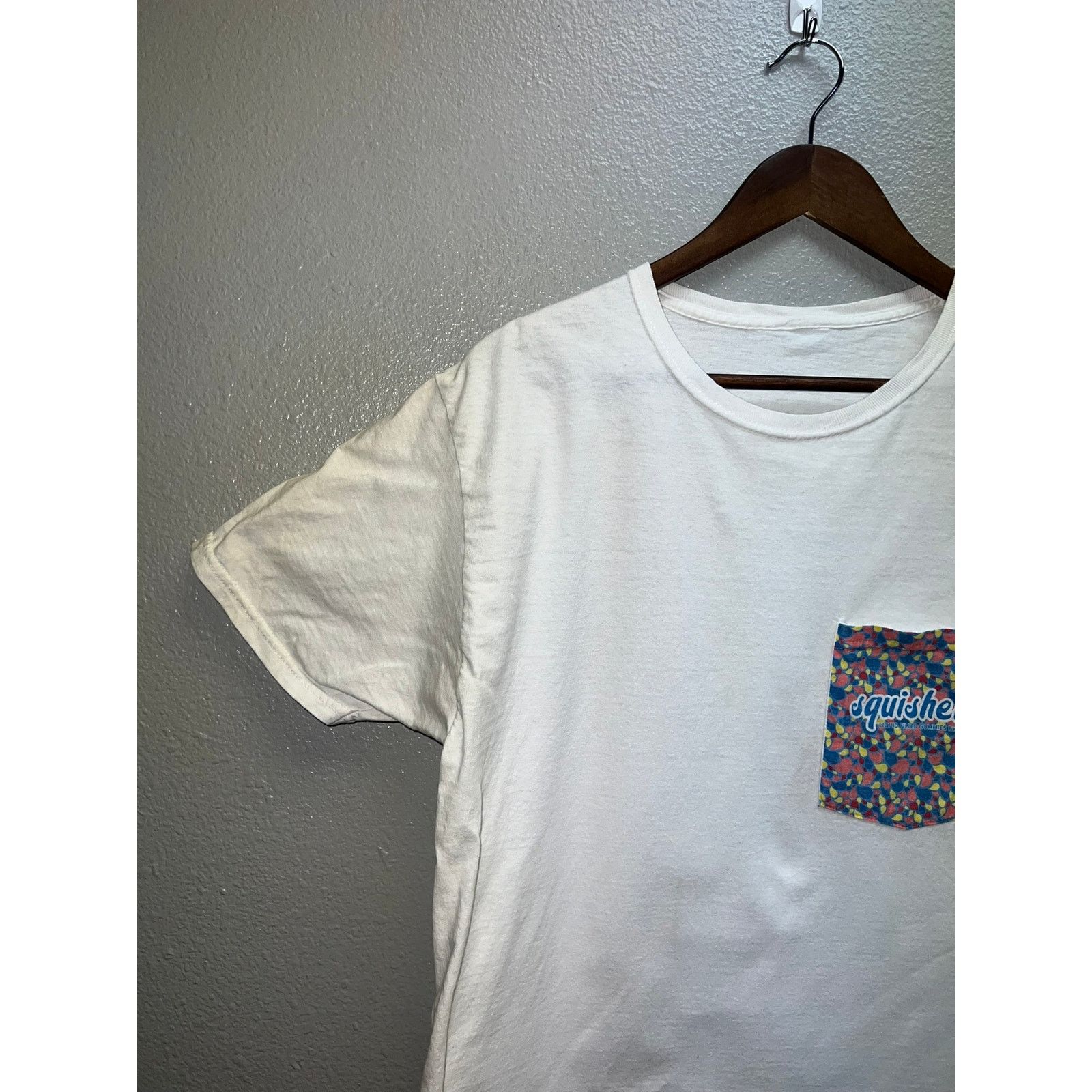 Vintage Squishers Gummies Shirt Liquid Filled Robhot Pocket Tee M Size US M / EU 48-50 / 2 - 4 Thumbnail