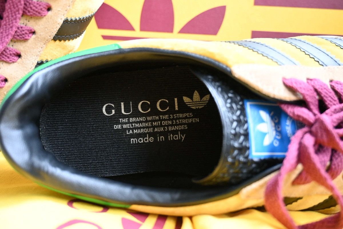 Adidas × Gucci Gucci x Adidas Softy velvet gazelle samba Size US 8 / EU 41 - 11 Thumbnail