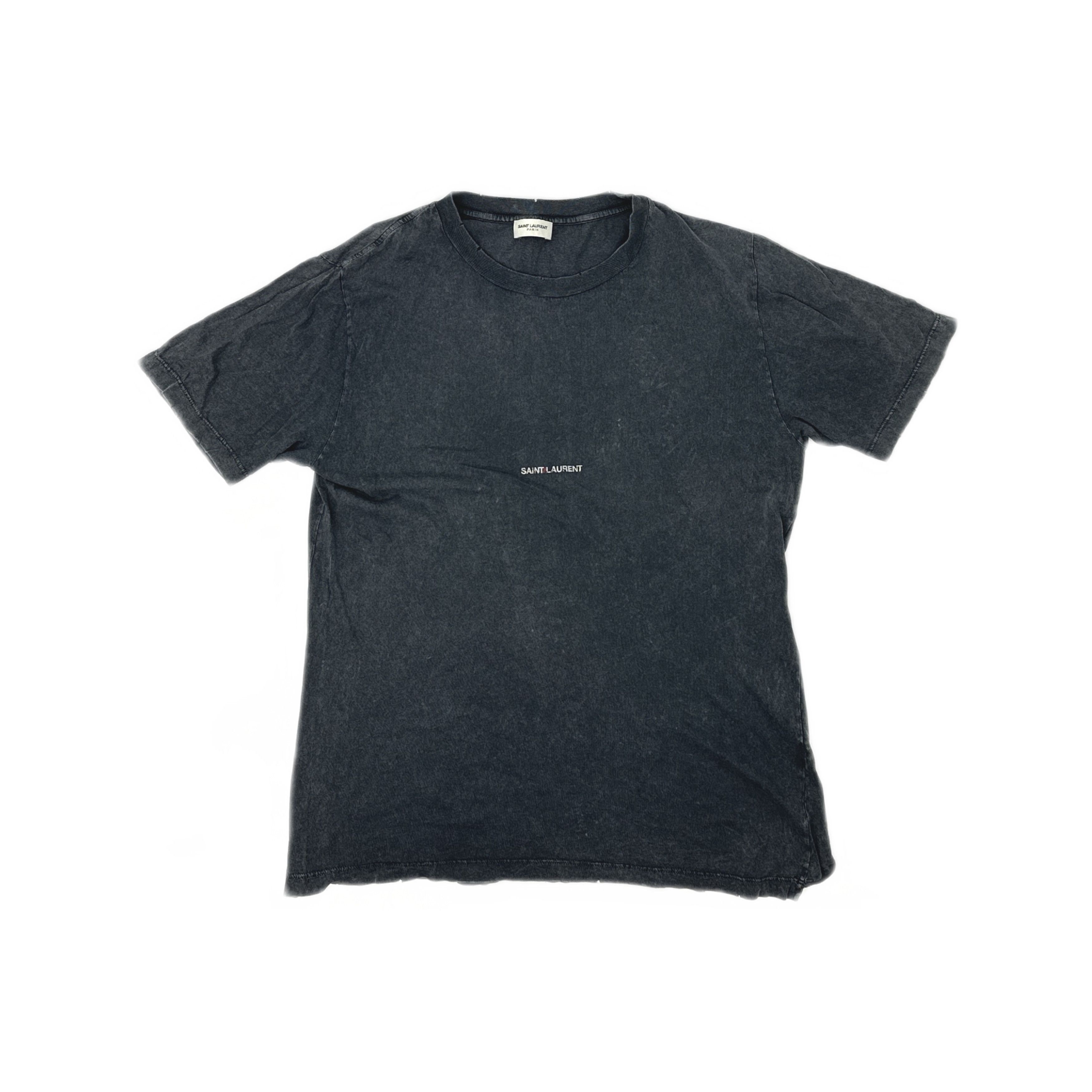 Saint Laurent Paris Saint Laurent Logo T-Shirt Size S Size US S / EU 44-46 / 1 - 1 Thumbnail