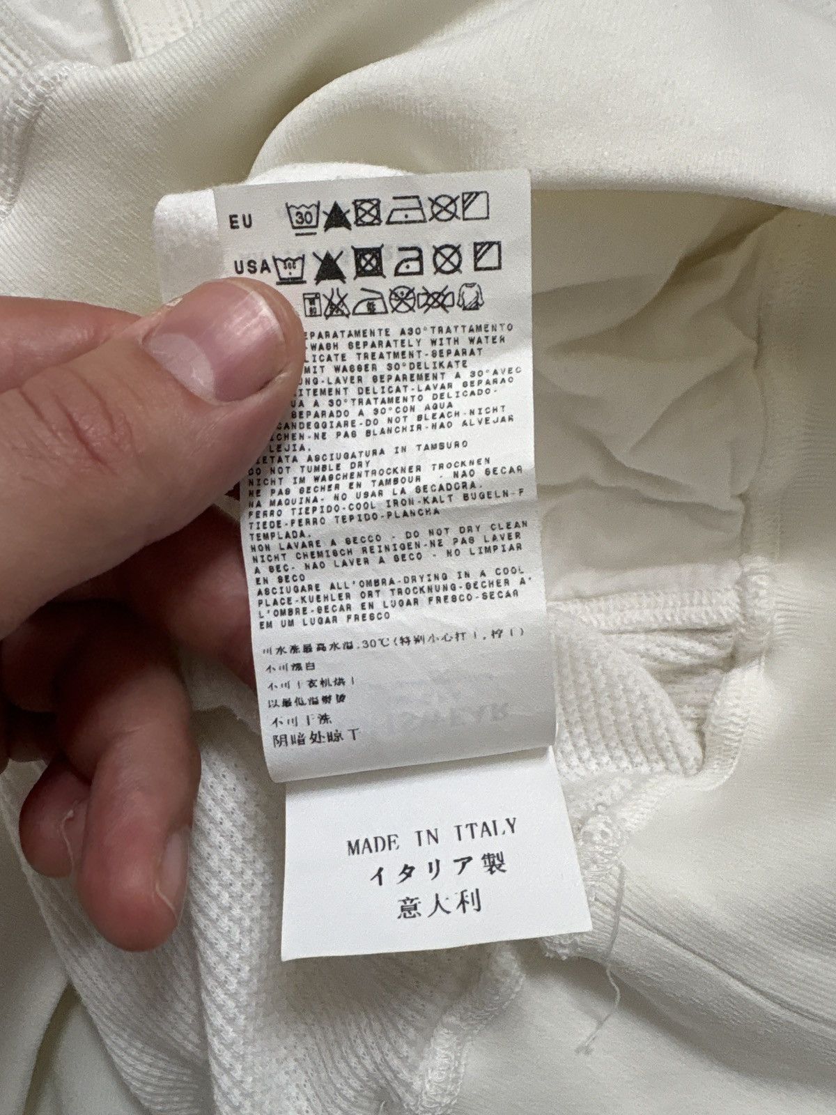Stone Island Stone Island White Hoodie Medium Size US M / EU 48-50 / 2 - 16 Thumbnail