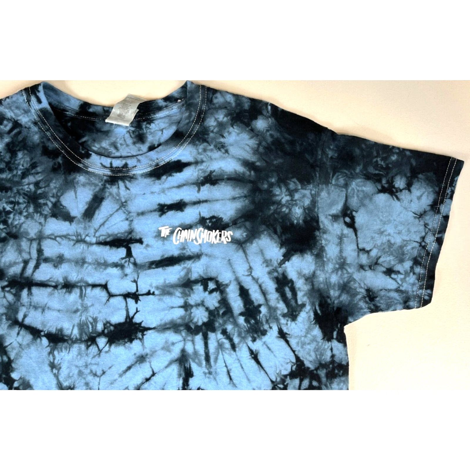Gildan The Chainsmokers World War Joy 2019 Album Tie Dye T-shirt Double-Sided Sz L Size US L / EU 52-54 / 3 - 4 Thumbnail