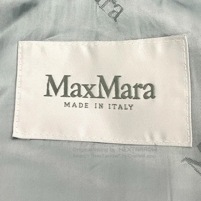 Max Mara Max Mara Blue Camel Hair Hooded Belted Coat Size S / US 4 / IT 40 - 5 Thumbnail