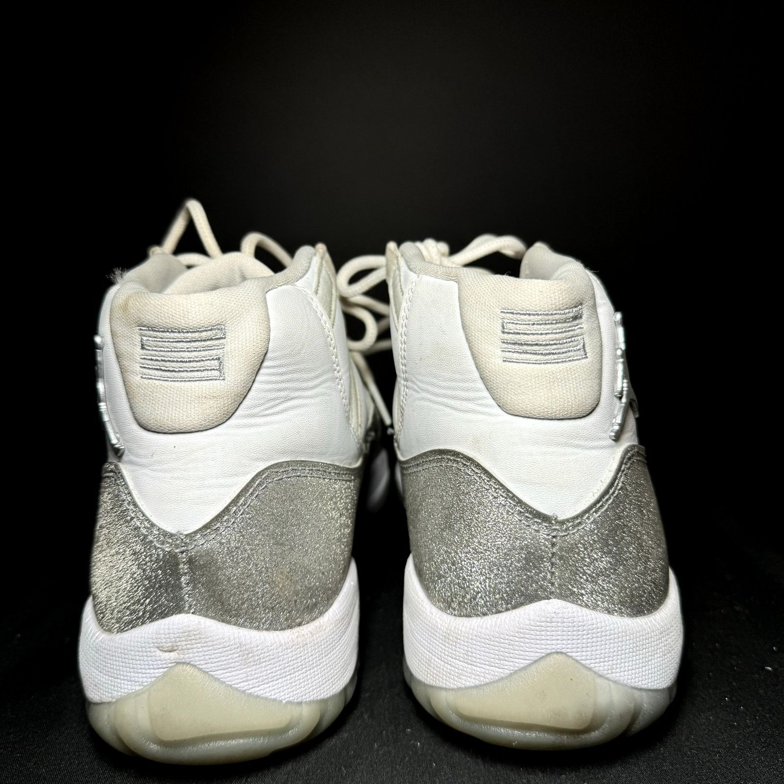 Jordan Brand × Nike Wmns Air Jordan 11 Retro Vast Grey Women's Shoes - Size 8.5 Size US 8.5 / IT 38.5 - 5 Thumbnail