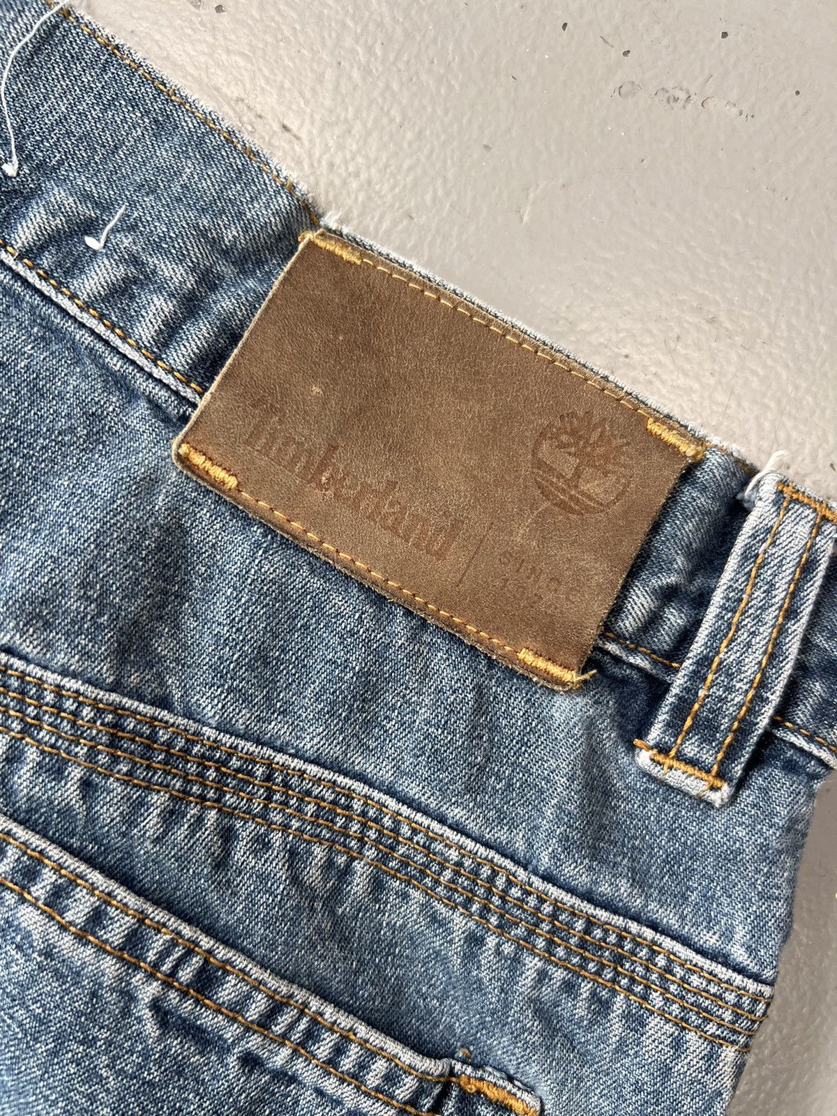 JNCO × Timberland × Vintage Rare vintage timberland Y2K denim short Size US 40 / EU 56 - 6 Thumbnail