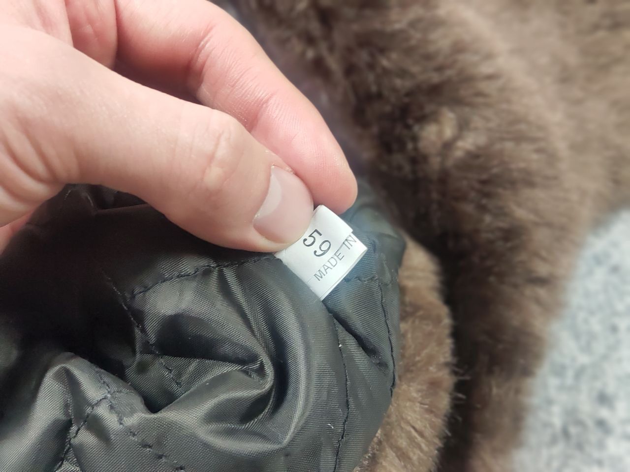 Japanese Brand Vintage Y2K Fuzzy Fur Ushanka Hat Brown faded l.g.b. Style Size ONE SIZE - 10 Thumbnail
