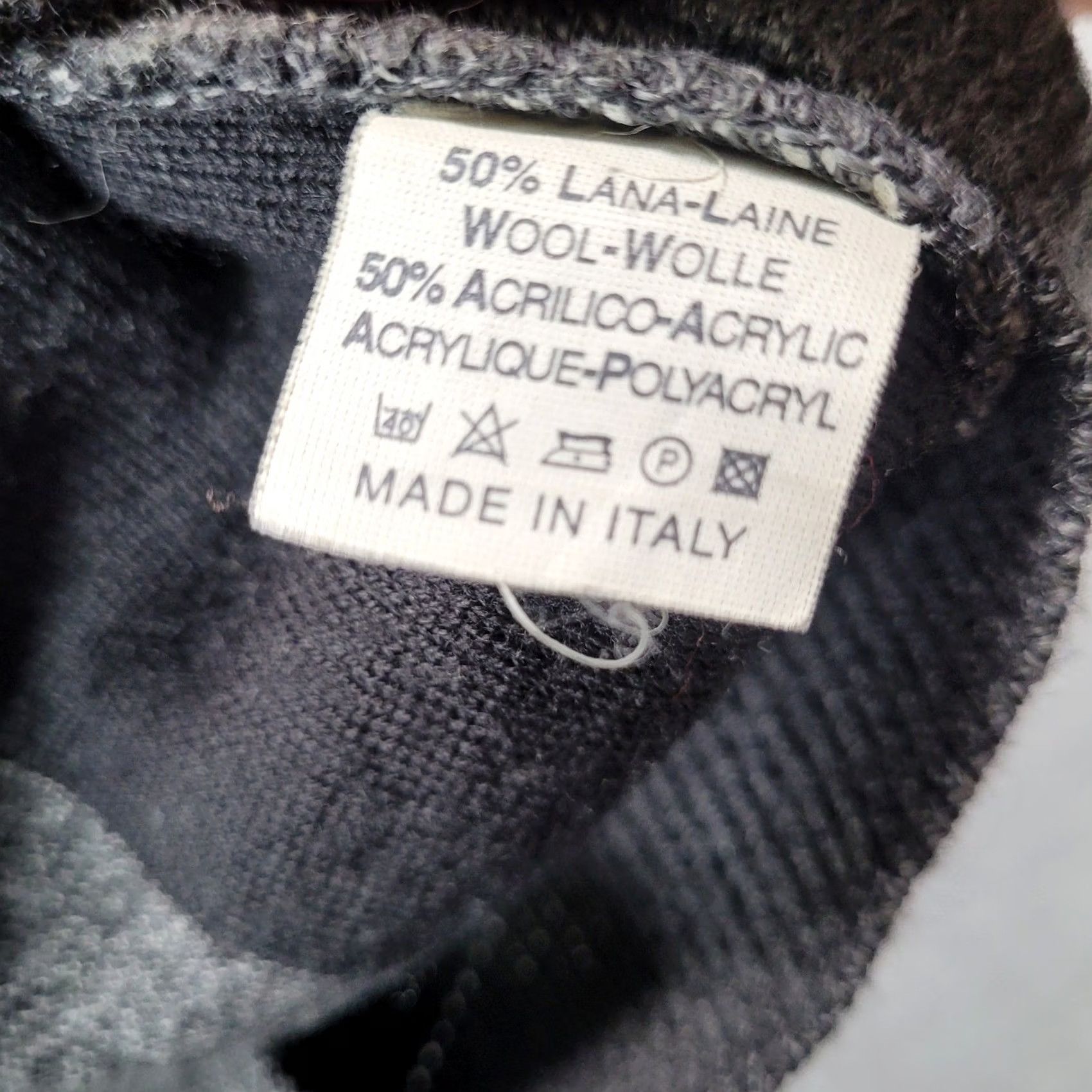 Vintage VINTAGE Manzoni Mens Gray Wool Mix Grandpa Dad 1/4 Zip Long Sleeve Sweater Made Italy L Size US L / EU 52-54 / 3 - 5 Thumbnail