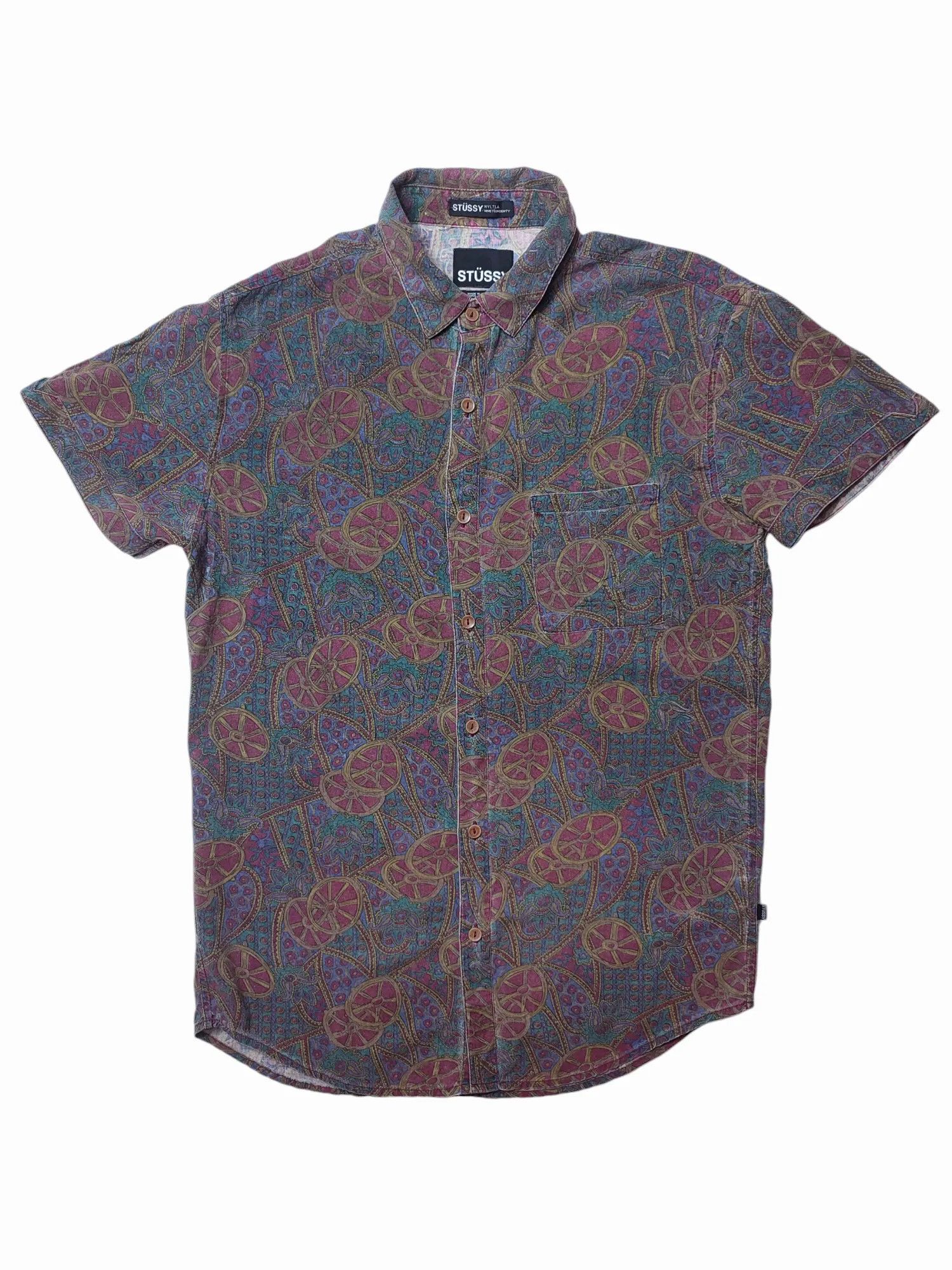 Stussy Stussy Rayon shirt Size US S / EU 44-46 / 1 - 2 Thumbnail