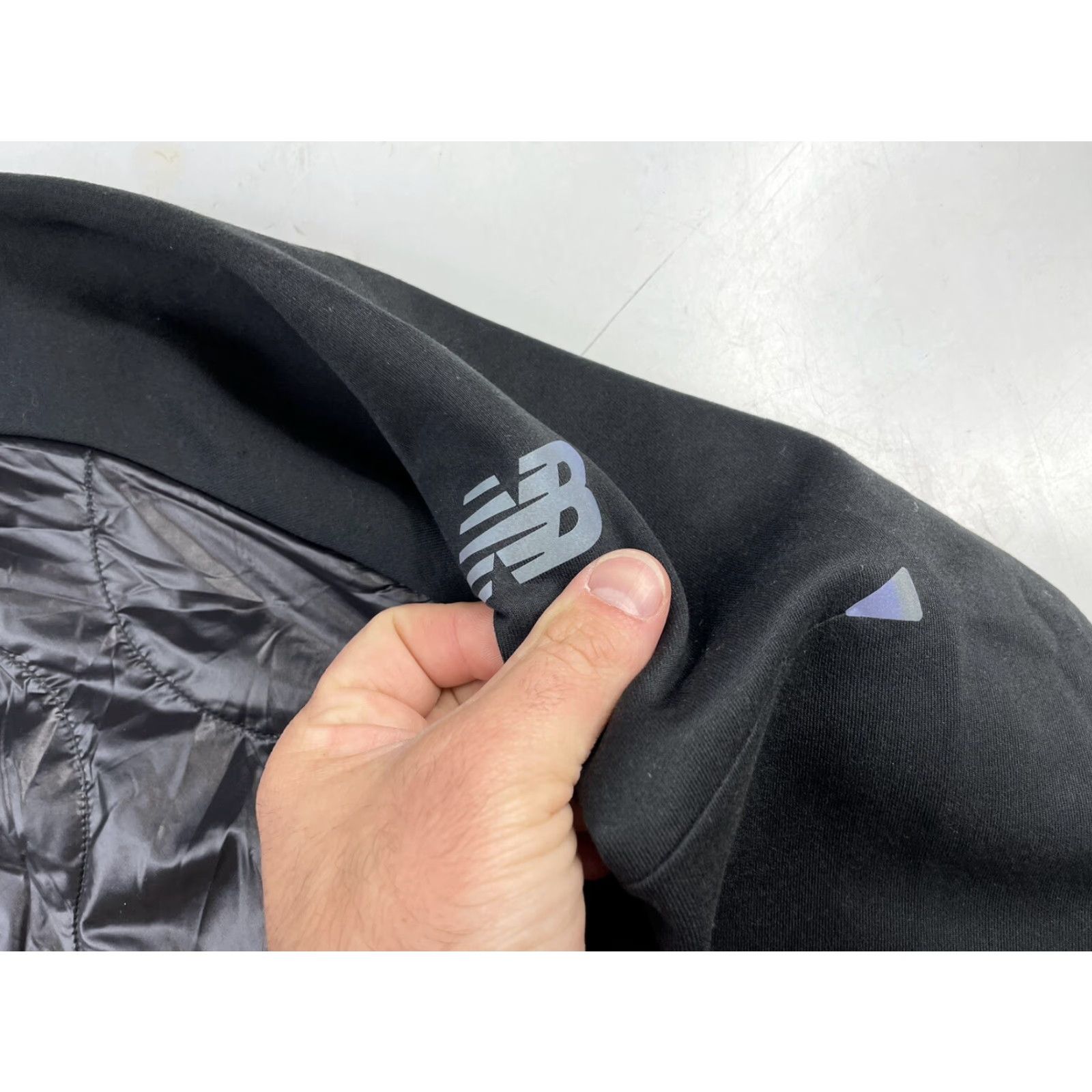 New Balance New Balance Mens Q Speed Heat Jacket Full Zip Running Black XL Size US XL / EU 56 / 4 - 5 Thumbnail