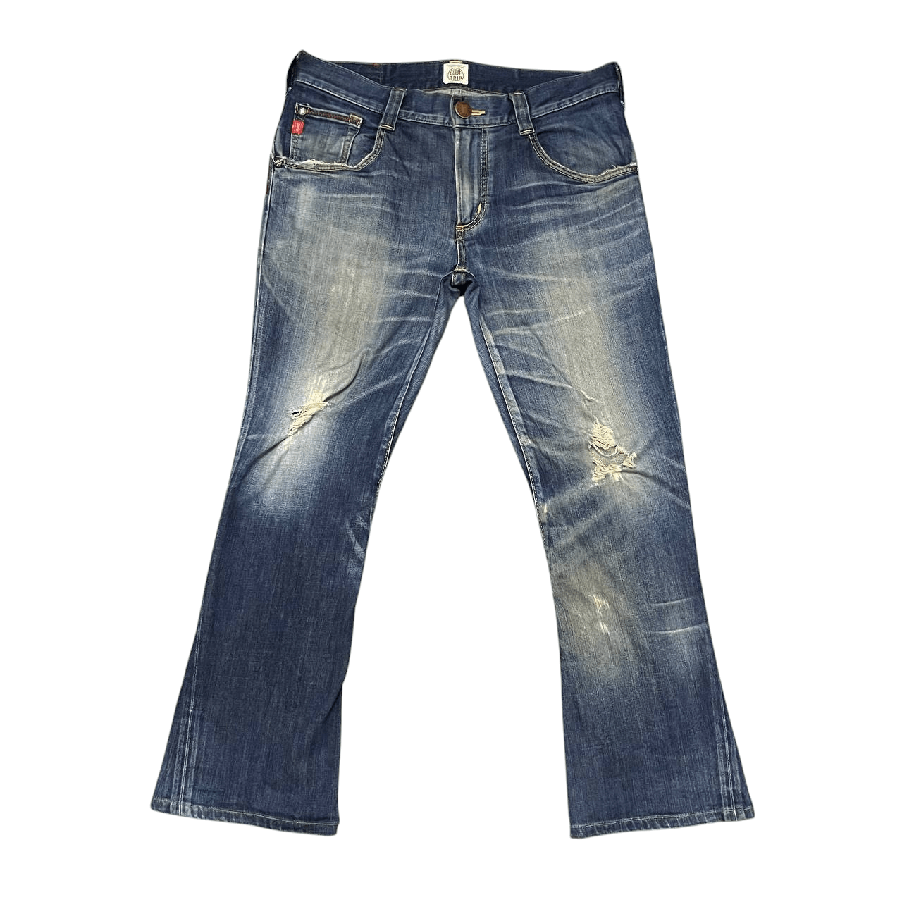Edwin Vintage Edwin Blue Trip Flared Denim Jeans Size US 34 / EU 50 - 1 Thumbnail