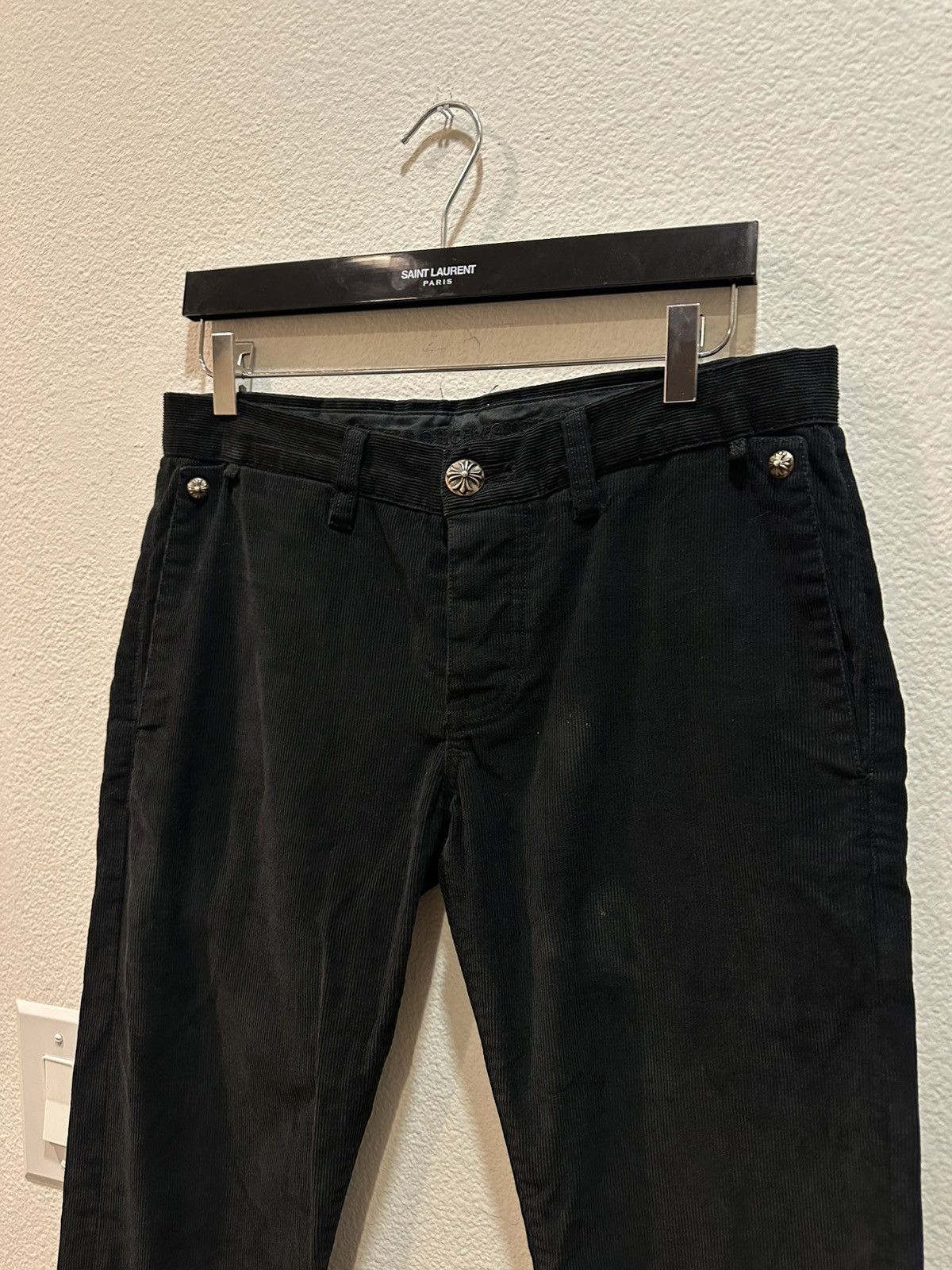 Chrome Hearts CH VIP Raw Hem Corduroy Pants 31 Size US 32 / EU 48 - 2 Thumbnail