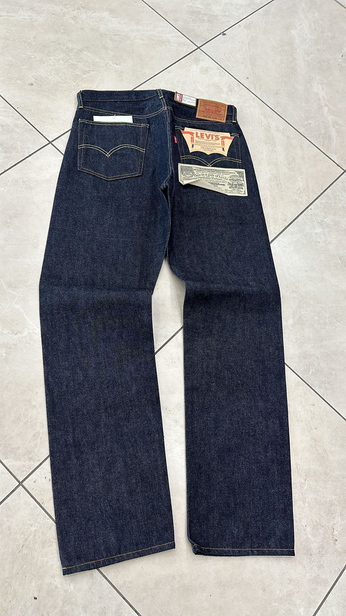 Levi's Vintage Clothing LVC Levi's Vintage Clothing 1954 501Z XX BigE Selvedge Jeans Size US 36 / EU 52 - 3 Thumbnail