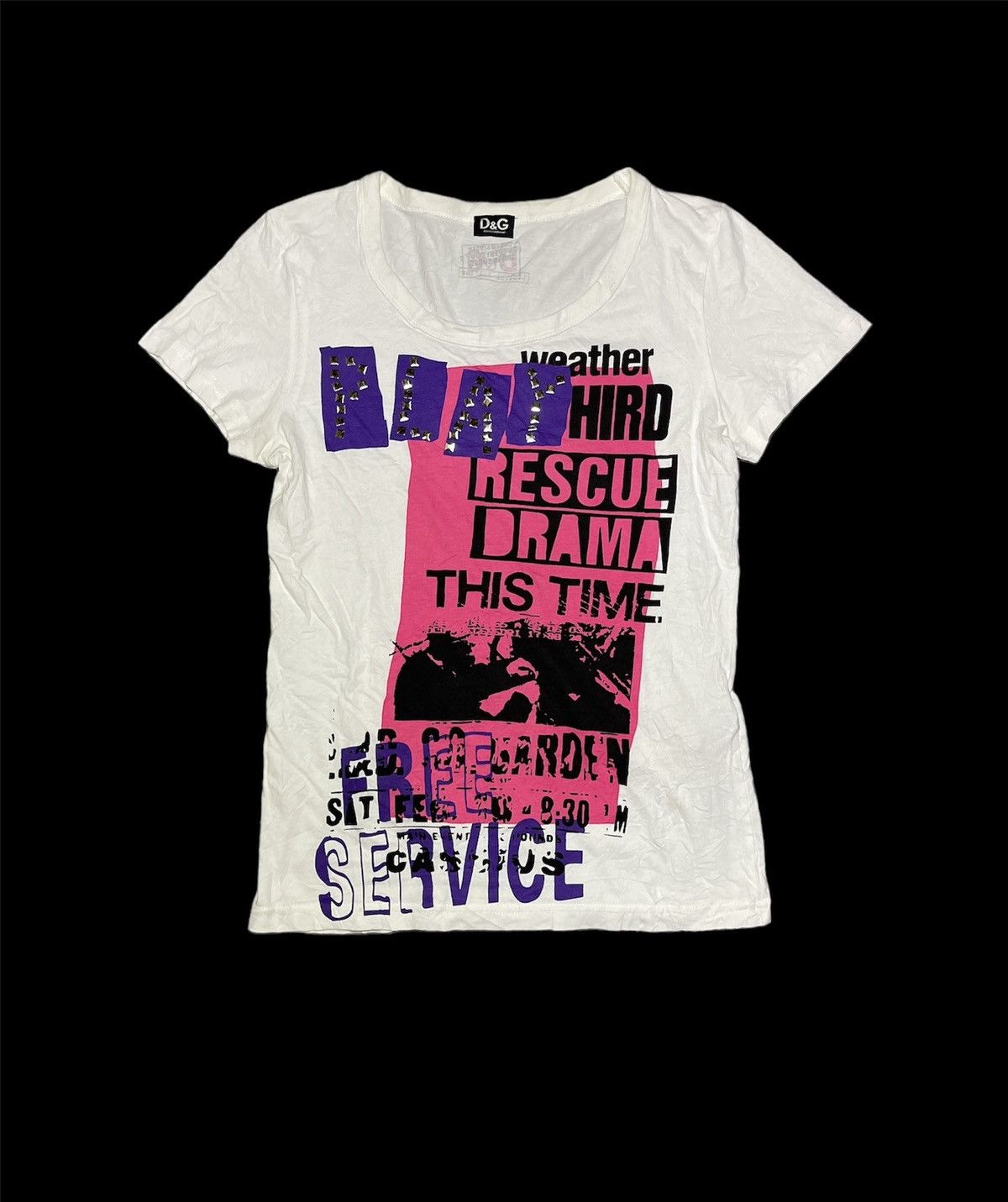 Dolce & Gabbana DOLCE&GABBANA LIMITED EDITION TSHIRT Size XS / US 0-2 / IT 36-38 - 1 Thumbnail