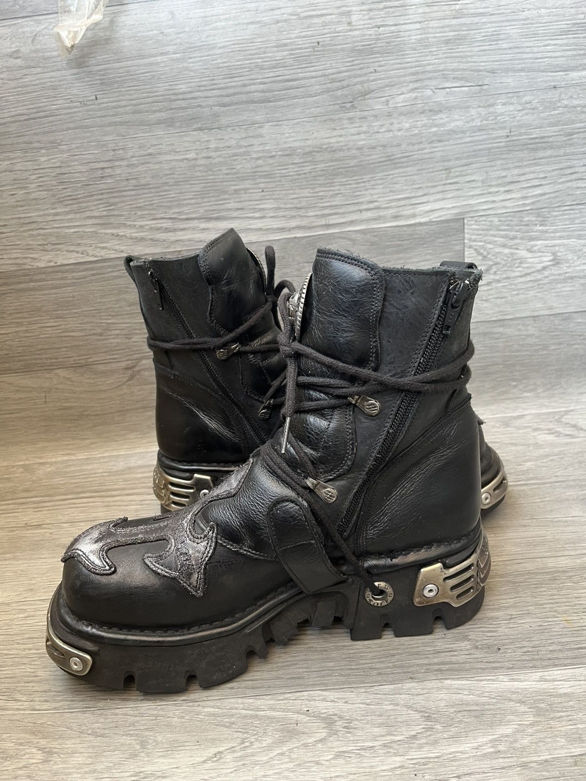 New Rock New rock reactor gothic boots sz 40 Size US 7 / EU 40 - 9 Thumbnail