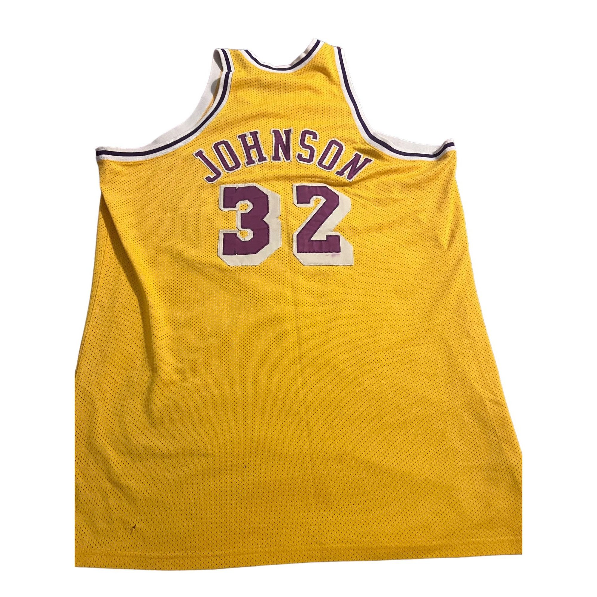 Mitchell & Ness Mitchell Ness Hardwood Classics LA Lakers #32 Magic Johnson Size US XL / EU 56 / 4 - 4 Thumbnail