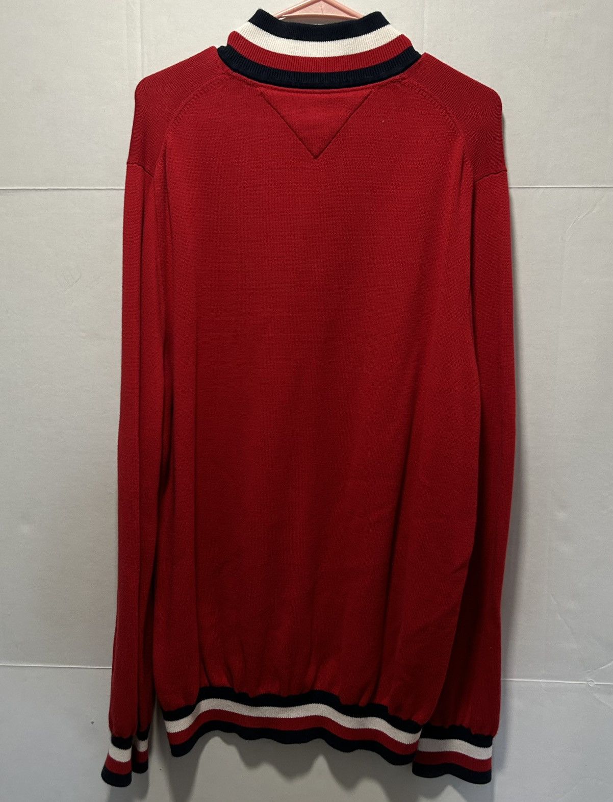 Tommy Hilfiger Vintage Tommy Hilfiger 1/4 Zip Up Pullover Size US XL / EU 56 / 4 - 2 Thumbnail