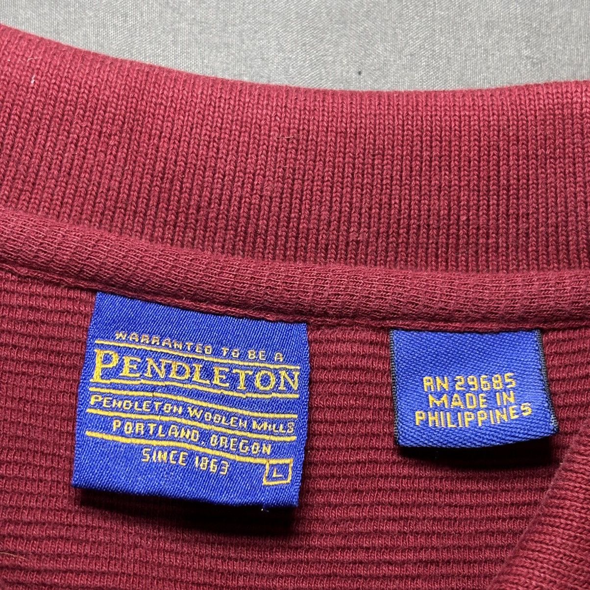 Pendleton Pendleton woolen mills rn # 29685 thick polo shirt men’s L Size US L / EU 52-54 / 3 - 2 Thumbnail