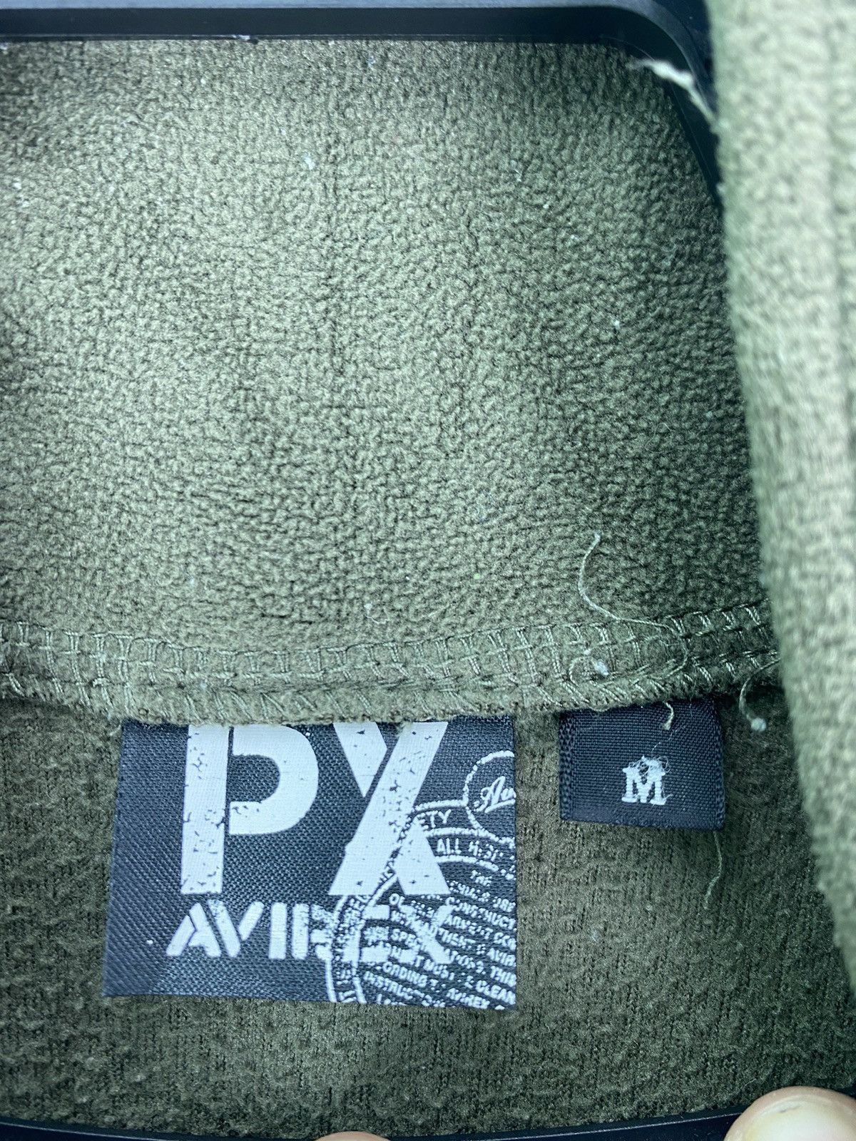 Vintage Vtg 90s Avirex USAF air force patch logo zip up jacket Size US M / EU 48-50 / 2 - 5 Thumbnail