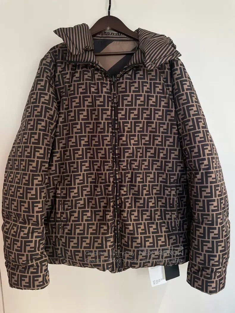 Fendi Fendi Double F Monogram Two-sided Wearable Down Jacket Size US M / EU 48-50 / 2 - 2 Thumbnail