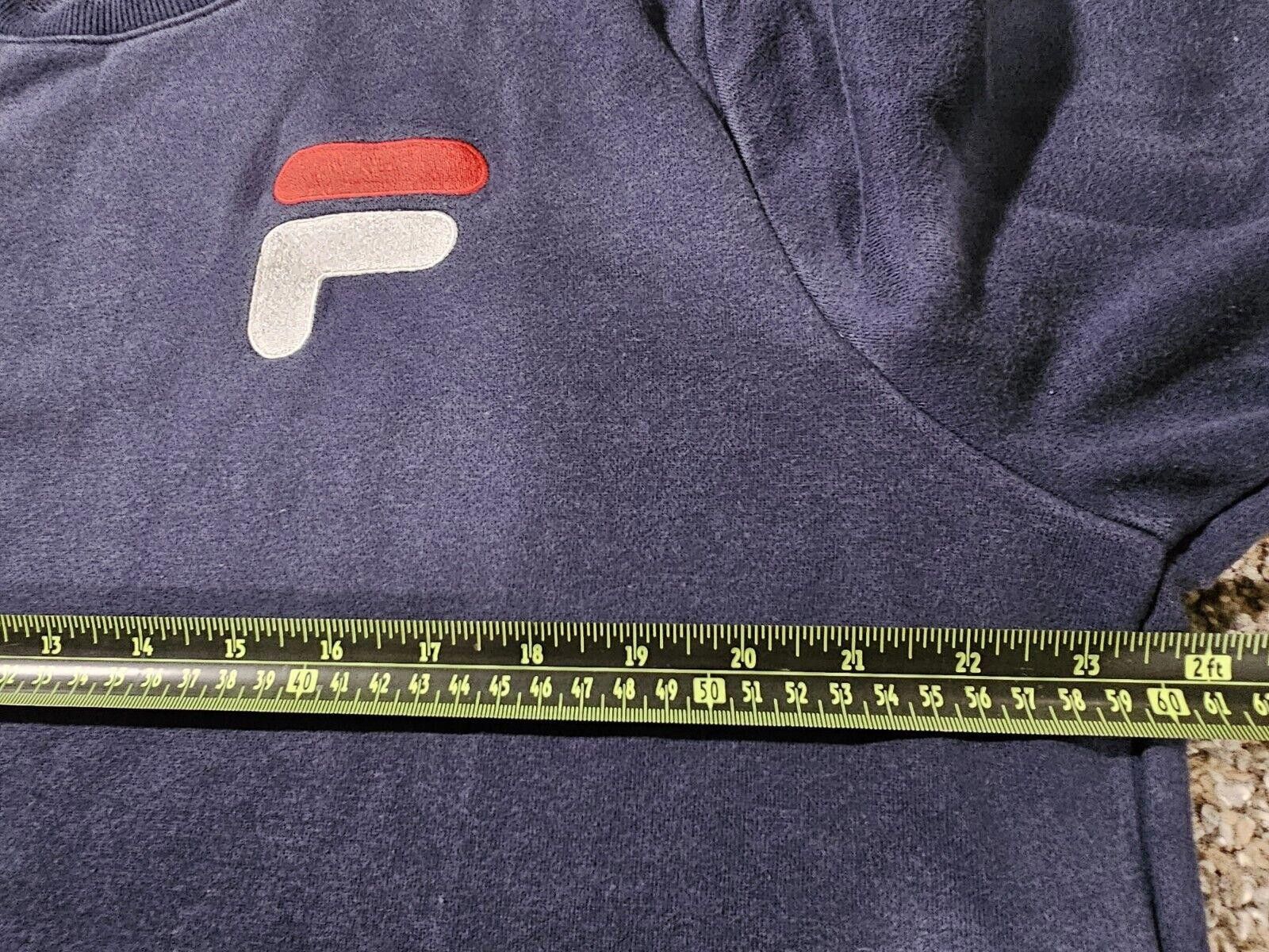 Fila FILA Sweatshirt Sport Retro Embroidered Logo Size L Y2K Size US 34 / EU 50 - 6 Thumbnail