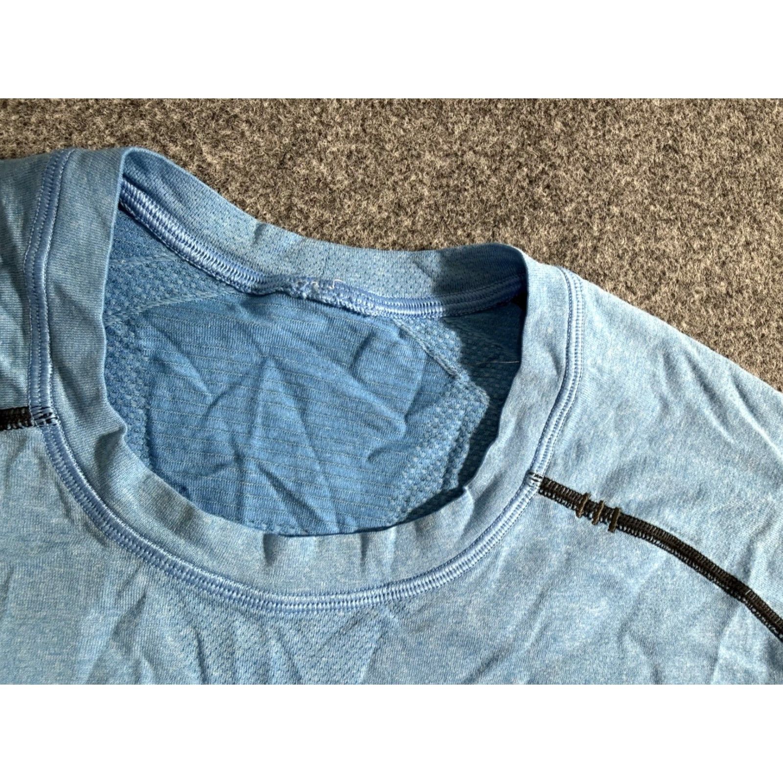 Lululemon **LULULEMON METAL VENT TECH MENS SHORT SLEEVE T-SHIRT SIZE LARGE BLUE** User: **LULULEMON METAL VENT TECH MENS SHORT SLEEVE T-SHIRT SIZE LARGE BLUE** Size US L / EU 52-54 / 3 - 7 Thumbnail