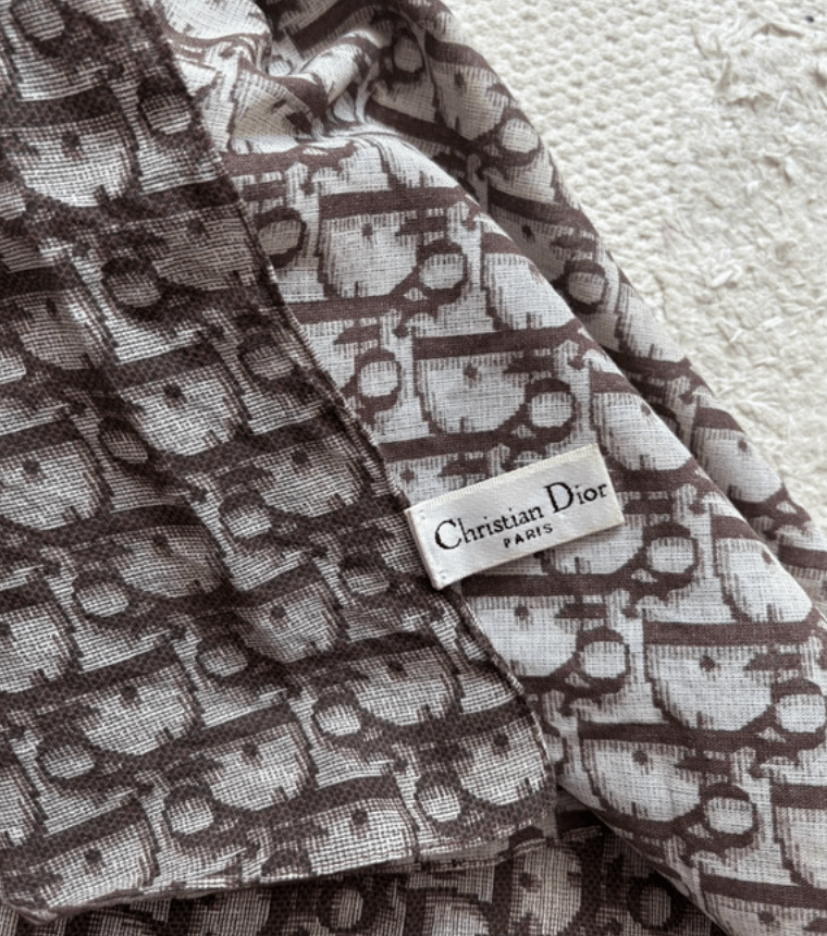 Dior Dior scarf monogram trotter oblique vintage Size ONE SIZE - 2 Thumbnail