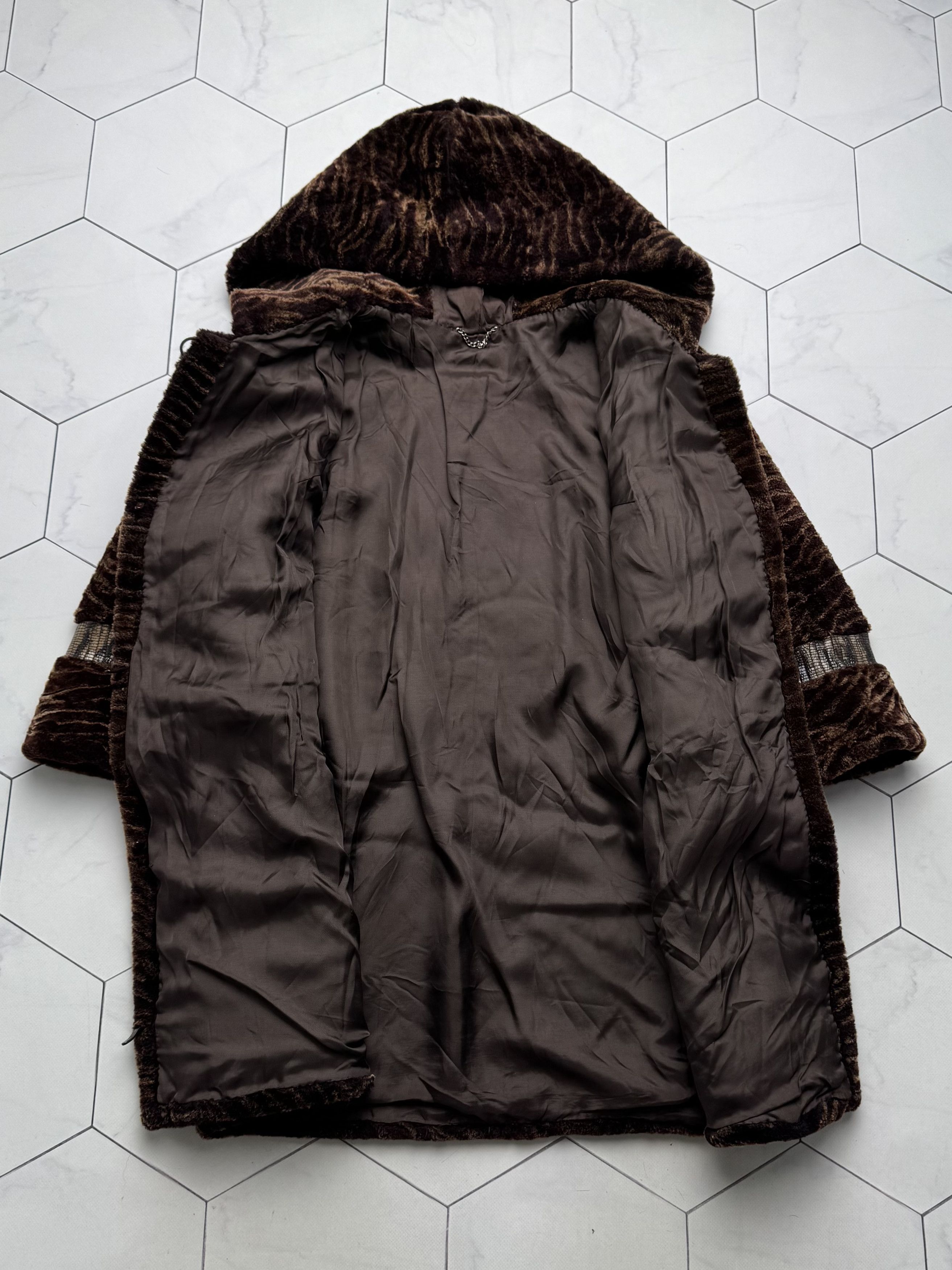 Vintage Vintage Real Sheepskin Hooded Coat(B409)E2D15 Size M / US 6-8 / IT 42-44 - 10 Thumbnail
