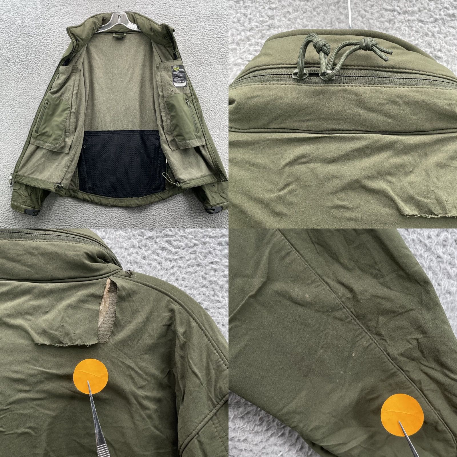 Vintage Condor Summit Military Jacket Mens Large Army Green Fleece Lined Winter Tactical Jacket Size US L / EU 52-54 / 3 - 9 Thumbnail