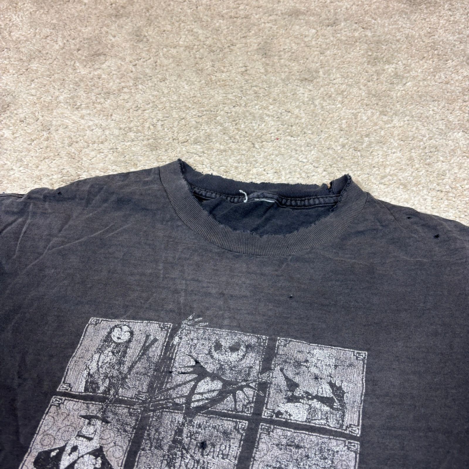Vintage Vintage Tim Burton Nightmare Before Christmas Shirt Medium Size US M / EU 48-50 / 2 - 7 Thumbnail