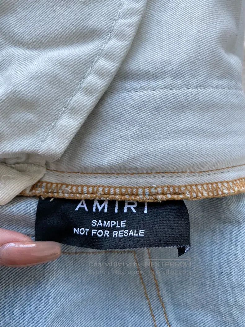 Amiri Amiri Size 29 Washing blue mx2 destroys jeans Size US 29 - 4 Thumbnail