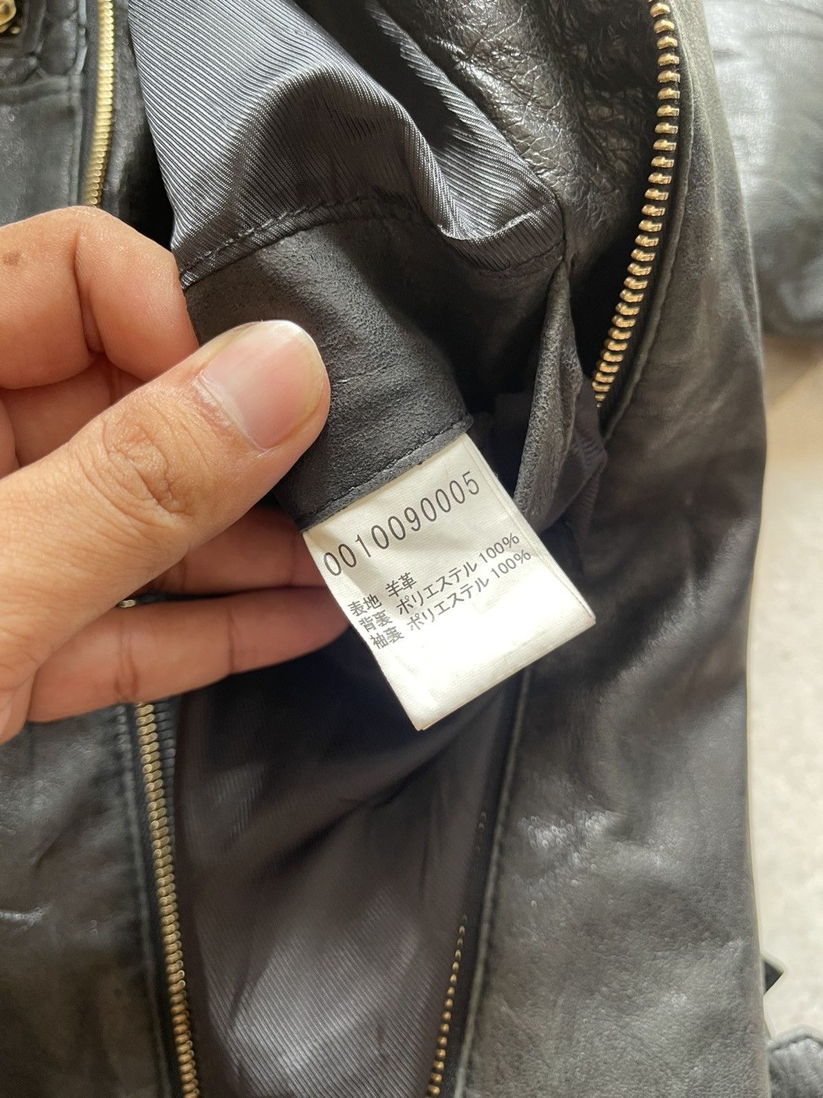 If Six Was Nine 90s Abahouse Ifsixwasnine Leather Rider Jacket 97 Size US S / EU 44-46 / 1 - 18 Thumbnail