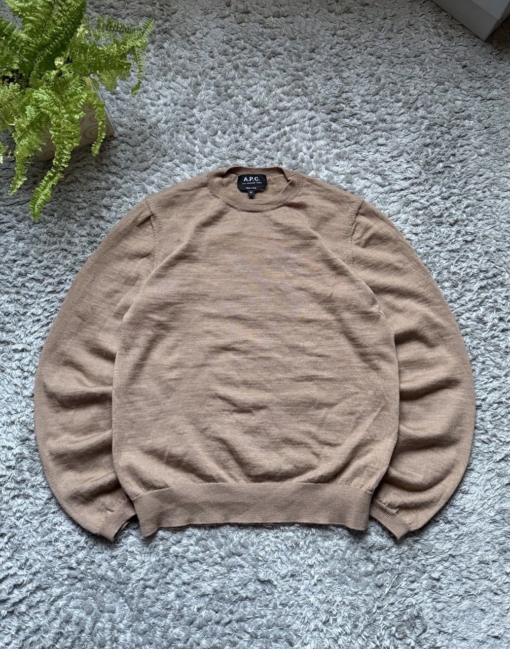 A.P.C. 00s Vintage A.P.C. Wool Sweater Y2K Streetwear Rare Size US M / EU 48-50 / 2 - 3 Thumbnail