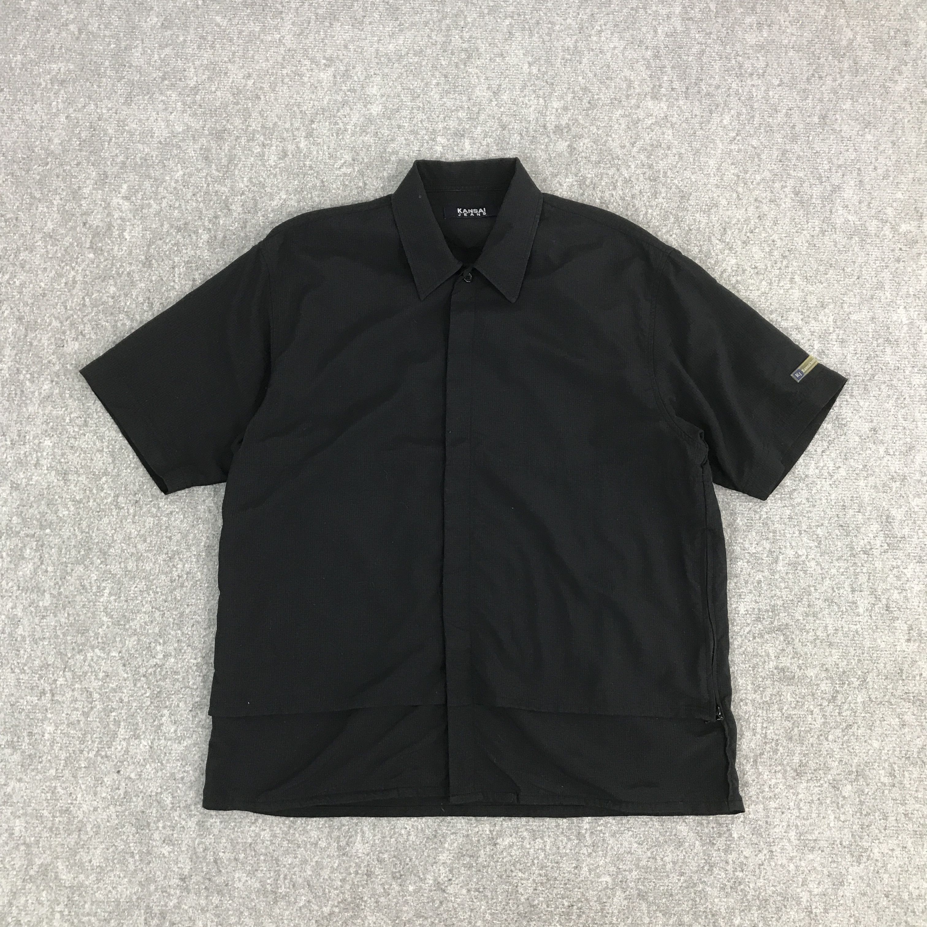 Japanese Brand × Kansai Yamamoto KANSAI JEANS JAPAN DESIGN BUTTON UP SHIRT Size US L / EU 52-54 / 3 - 1 Thumbnail