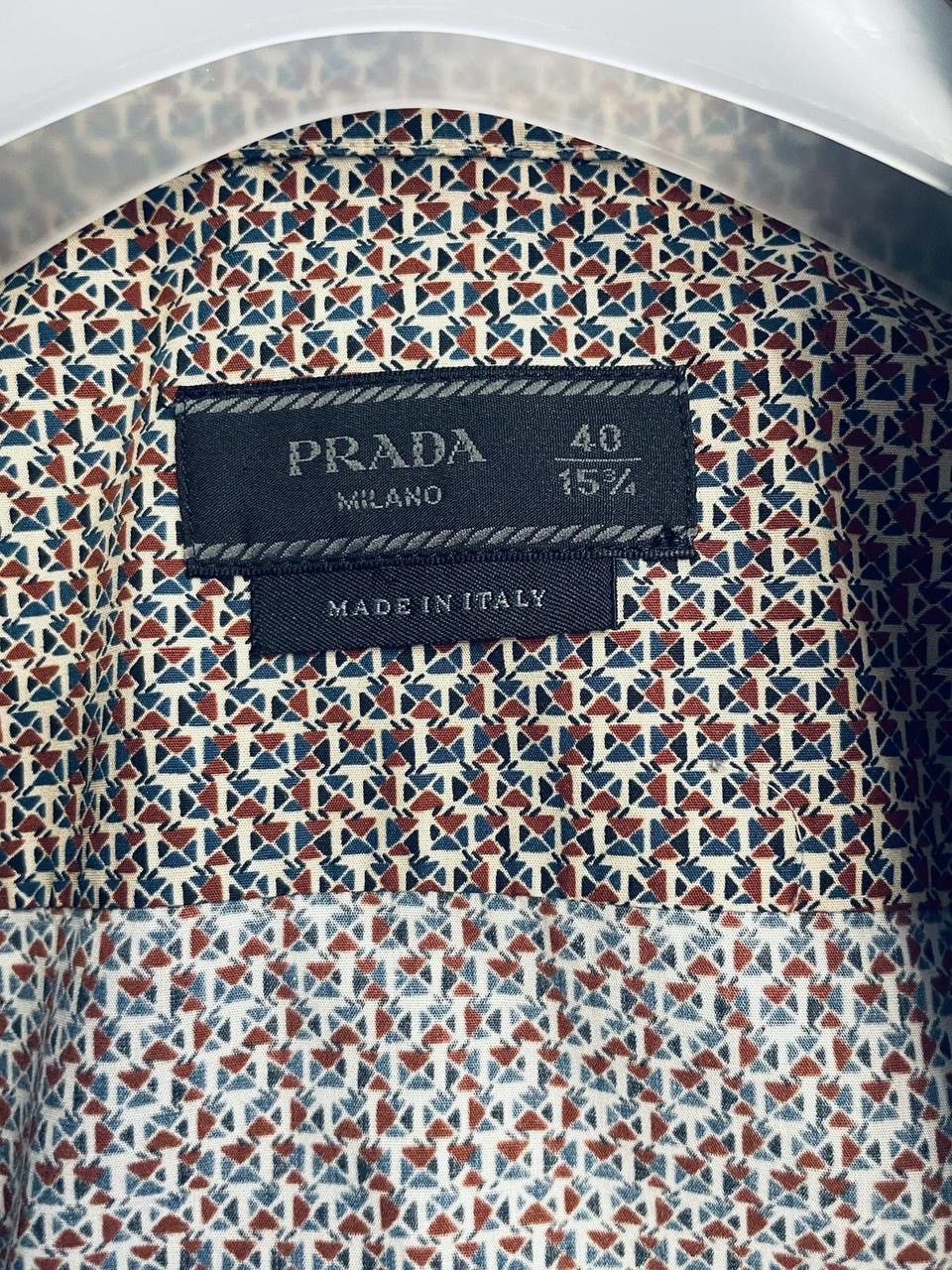 Prada Prada Studded Collar Retro Shirt Size US M / EU 48-50 / 2 - 3 Thumbnail