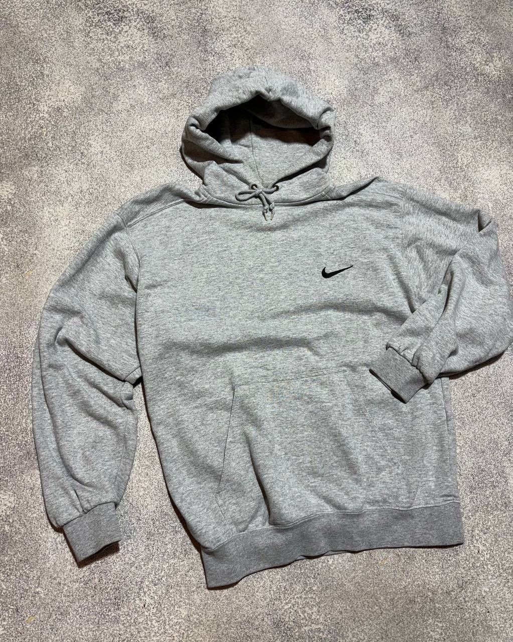 Japanese Brand × Nike × Vintage Vintage Nike hoodie Drill Small Logo Gray size M Y2K Size US M / EU 48-50 / 2 - 4 Thumbnail