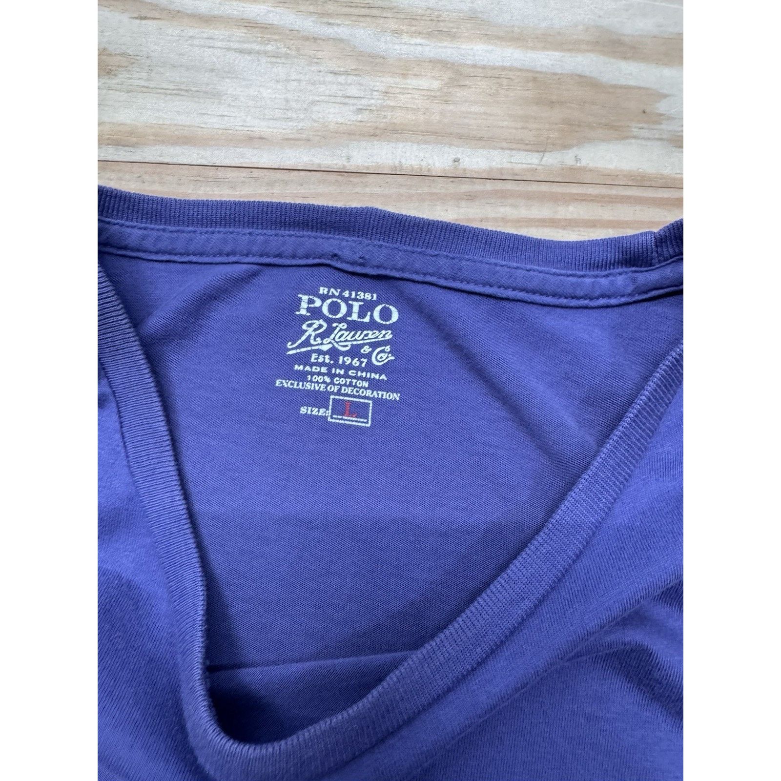 Polo Ralph Lauren Polo Ralph Lauren Men’s Size Large Purple Short Sleeve Size US L / EU 52-54 / 3 - 6 Thumbnail