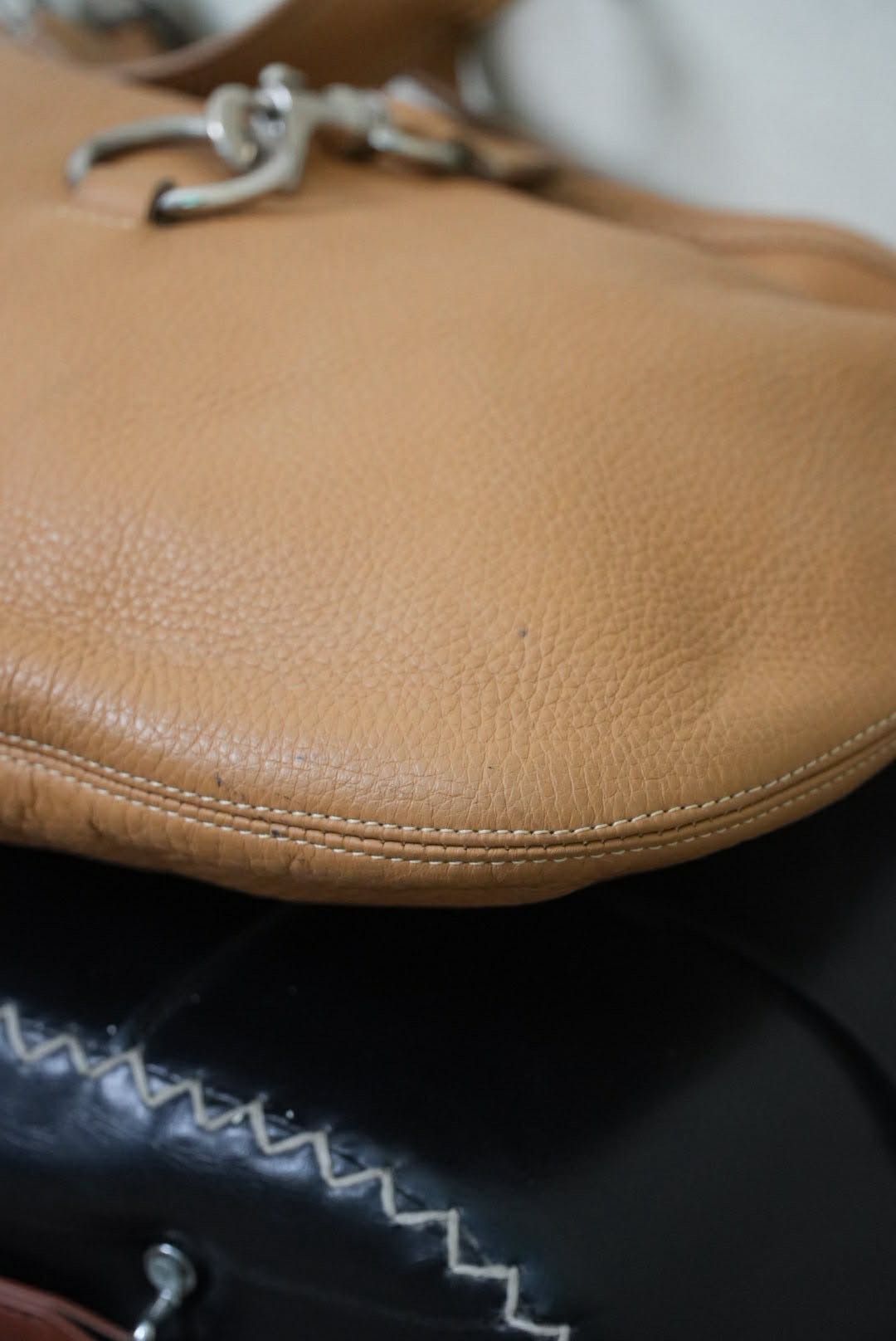 Miu Miu Miu Miu Prada Brown Grained Leather Hobo Shoulder Bag Size ONE SIZE - 13 Thumbnail