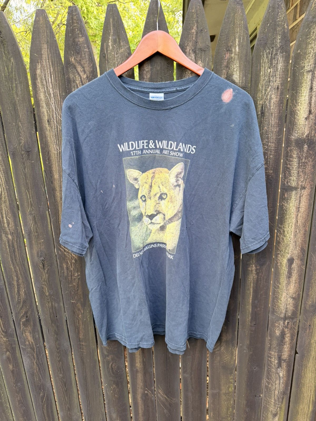 Vintage VTG Cougar Wildlife tee Size XXL Size US XXL / EU 58 / 5 - 1 Thumbnail