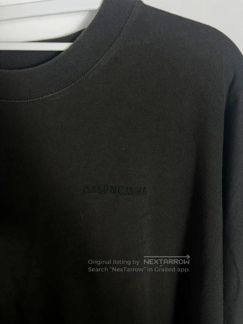 Balenciaga Balenciaga Back Embroidered Logo Short Sleeve Size US XS / EU 42 / 0 - 3 Thumbnail