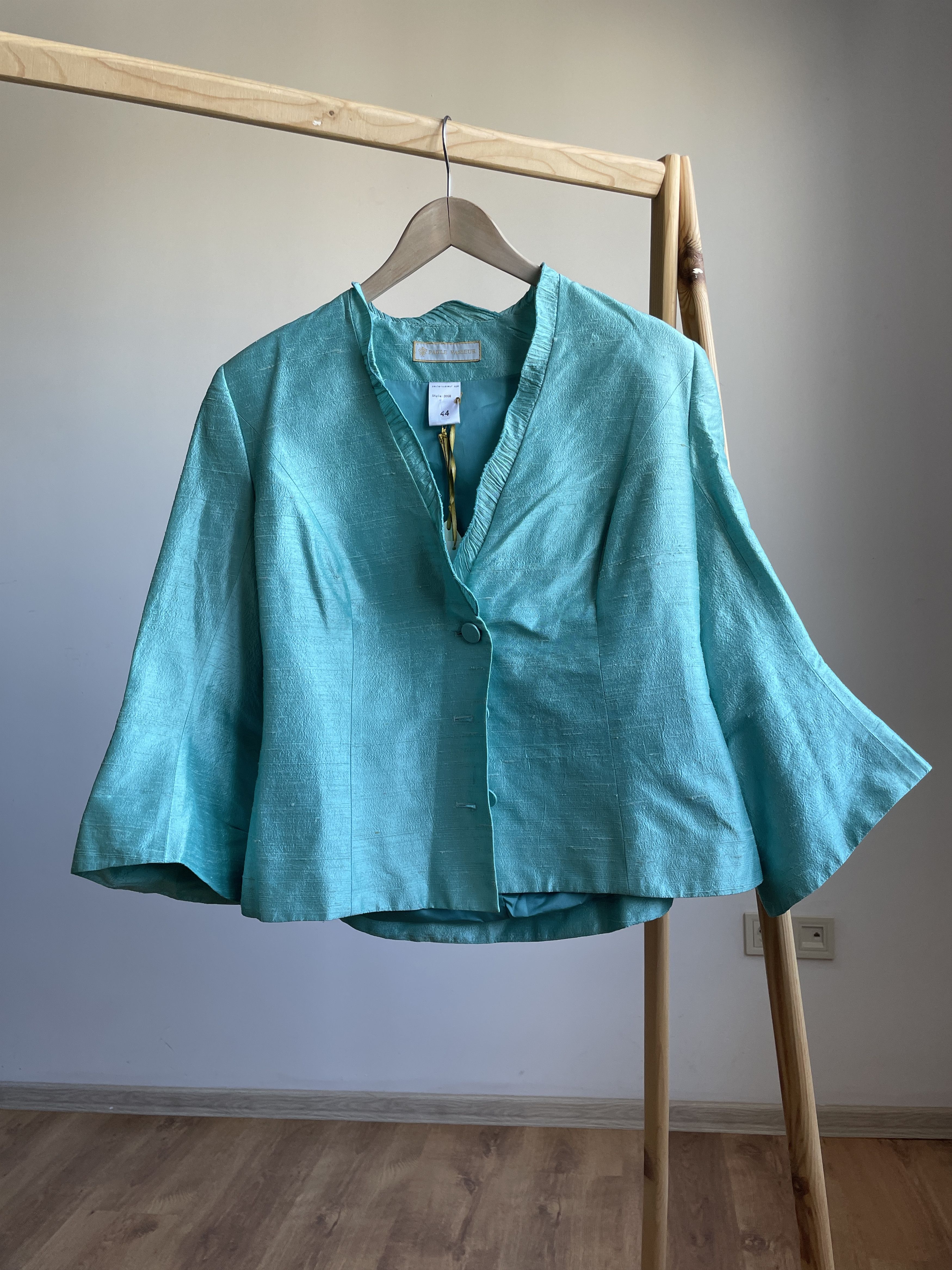 Other BNWT Paule Vasseur Doge Silk Blazer Size EUR 44 Size L / US 10 / IT 46 - 1 Thumbnail